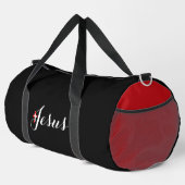 Glaubensgeschenke Sammlung-Damen Groß Duffle Bag (Rechte Ecke)