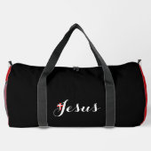 Glaubensgeschenke Sammlung-Damen Groß Duffle Bag (Rückseite)