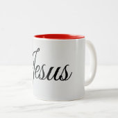 Glaubensgeschenke Sammlung - Zweifarbige Tasse (VorderseiteRechts)