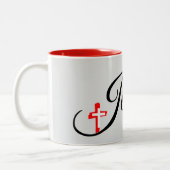 Glaubensgeschenke Sammlung - Zweifarbige Tasse (Links)