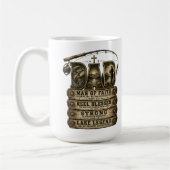 Glaubensgetragener Angelgeist Kaffeetasse (Links)