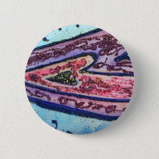 Glaubensherz Knopf Button (Vorderseite)