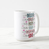 Glaubensinspiriert Kaffeetasse (VorderseiteRechts)
