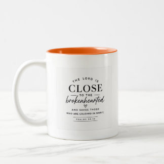 Glaubensinspirierter Keramikbecher Zweifarbige Tasse