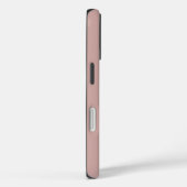 Glaubensinspirierter minimalistischer Rosa Case-Mate iPhone Hülle (Rückseite / Rechts)