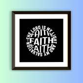 Glaubenskreis: Der Herr ist mein Licht Poster