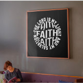 Glaubenskreis: Der Herr ist mein Licht Poster