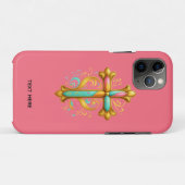 Glaubenskreuz Case-Mate iPhone Hülle (Rückseite (Horizontal))