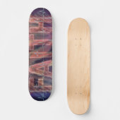 Glaubenskreuz Herzschlag Skateboard (Vorderseite)