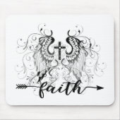 Glaubenskreuz Mousepad (Vorne)
