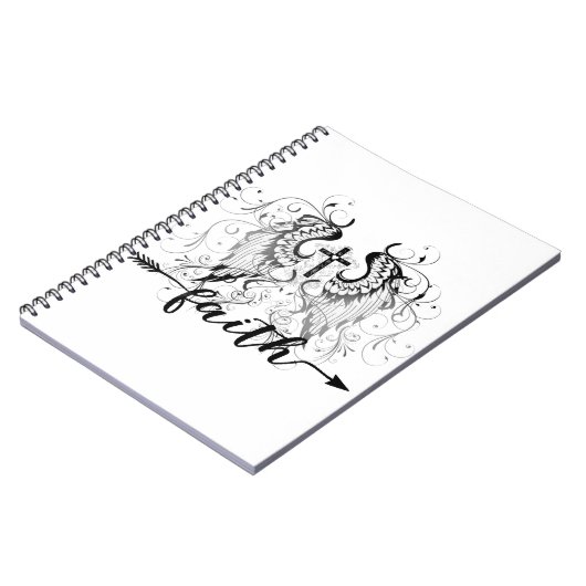 Glaubenskreuz Notizblock (Linke Seite)