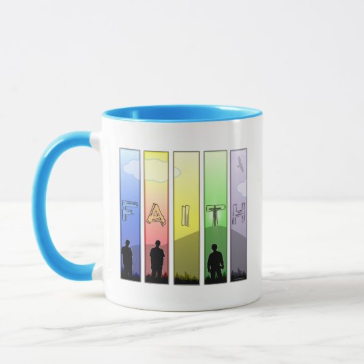 Glaubenskreuz Tasse (Links)