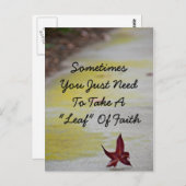 Glaubenslebe Postkarte (Vorne/Hinten)