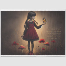 Glaubenslehre Mark 10:14-15 Dekoupage Seidenpapier