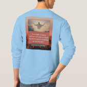 Glaubensmeldung - Hebräische 11-1 - Langschläfer L T-Shirt (Rückseite)