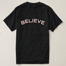 Glaubensmotivationszitat Herren schwarzes T-Shirt