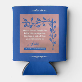 Glaubensnachricht - 1 Korinther 16:13-14 - Dosenkühler