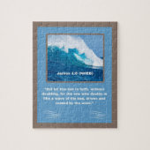 Glaubensnachricht - Bibelverse - James 1:6 - 8 x 1 Puzzle (Vertikal)