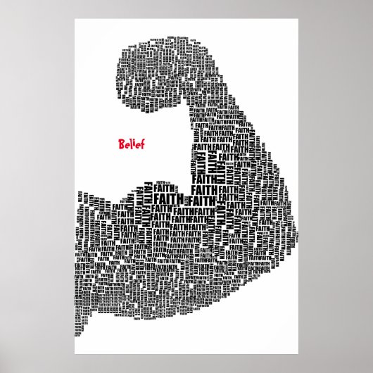 Glaubensposter Poster (Vorne)