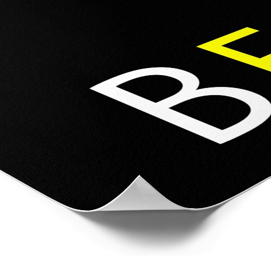 Glaubenssaffierung durch Prismendesign Poster (Ecke)