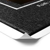 Glaubenssatz - Poster (Ecke)