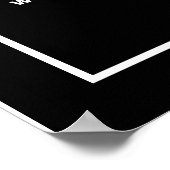 Glaubensschild Poster (Ecke)