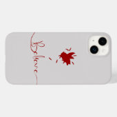 Glaubenssenkende Schweinfedern Case-Mate iPhone Hülle (Rückseite (Horizontal))