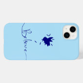 Glaubenssenkende Schweinfedern Case-Mate iPhone Hülle (Rückseite (Horizontal))