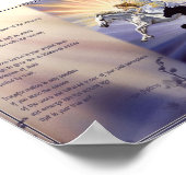 Glaubenssprung Inspirationsquellen Poster (Ecke)