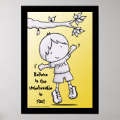 Glaubenssprung Poster (Vorne)