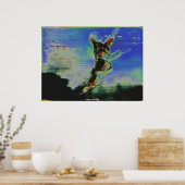 Glaubenssprung Poster (Küche)