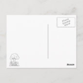 Glaubenssprung Postkarte (Rückseite)