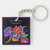 Glaubenssprung Schlüsselanhänger (Rückseite)