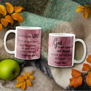 Glaubensstifter: Tasse der Pink Peony Scripture