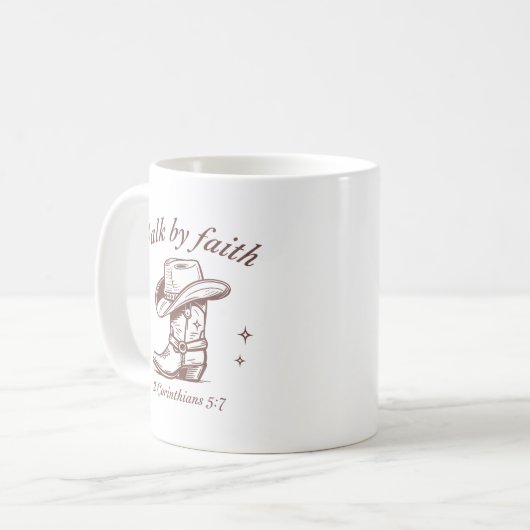 Glaubenstreue Kaffeetasse (Vorderseite Links)