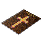 Glaubensüberkreuzung Gebet Zeitschrift Bibel Verse Notizblock (Linke Seite)