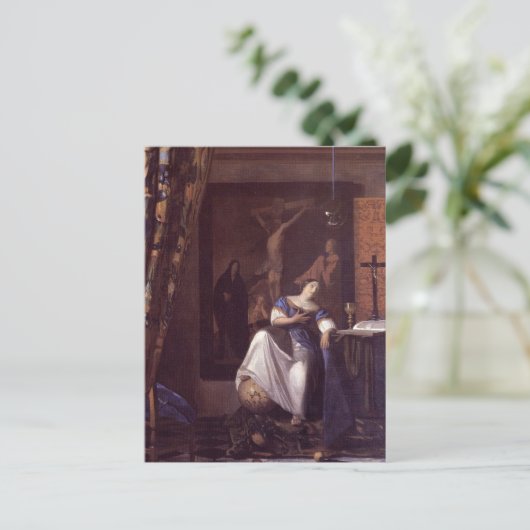 Glaubensvorwürfe Postkarte (Stehend Vorderseite)