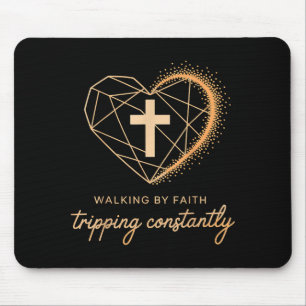 Glaubenswanderung Ständig Stolpernd Christliches K Mousepad