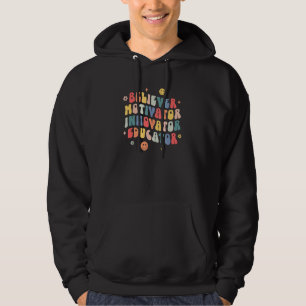 Gläubiger Motivator Innovator Erzieher Lehrer Zurü Hoodie