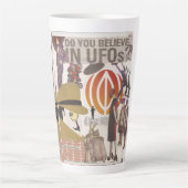 Glaubst du an UFO's? Milchtasse (Vorderseite)
