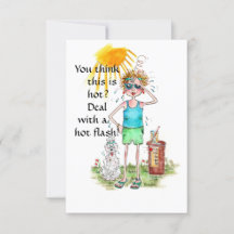 Glaubst du, das ist heiß? Mit einem Hot Flash umge