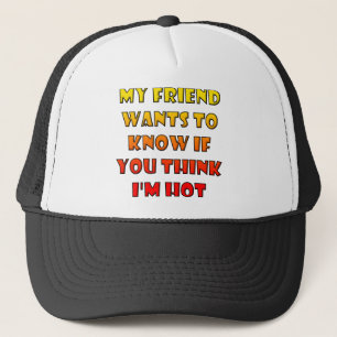 Glaubst du, ich bin ein lustiger Ball Cap Trucker  Truckerkappe