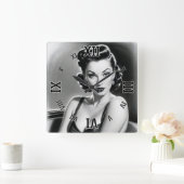 Glaubst du mir nicht, dass ich AI Concept Art von Quadratische Wanduhr (Zuhause)