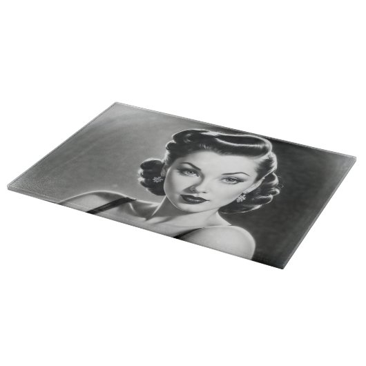 Glaubst du mir nicht, dass ich AI Concept Art von  Schneidebrett (Ecke)