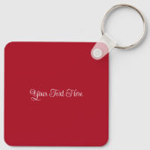 Glaubt an die Magie des Weihnachtsgeburts Schlüsse Schlüsselanhänger (Rückseite)