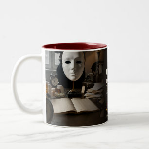 Glaubte, ich war in Ordnung Buchzitat Zweifarbige Tasse