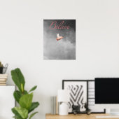 glaubwürdiges Schwein Poster (Heimbüro)