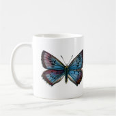 Glaucopsyche arion - The Large Blue Butterfly Kaffeetasse (Links)