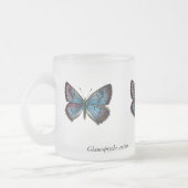 Glaucopsyche arion - The Large Blue Butterfly Mattglastasse (Links)