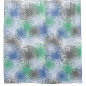 Glaukische Sterne Duschvorhang (Vorderseite)